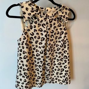 Leopard print blouse